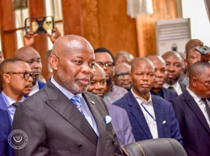 Représentée par Vital Kamerhe   , 49ème  session de l'APF: la RDC va de nouveau sonner l'alarme de la communauté internationale sur la guerre à l'Est du pays